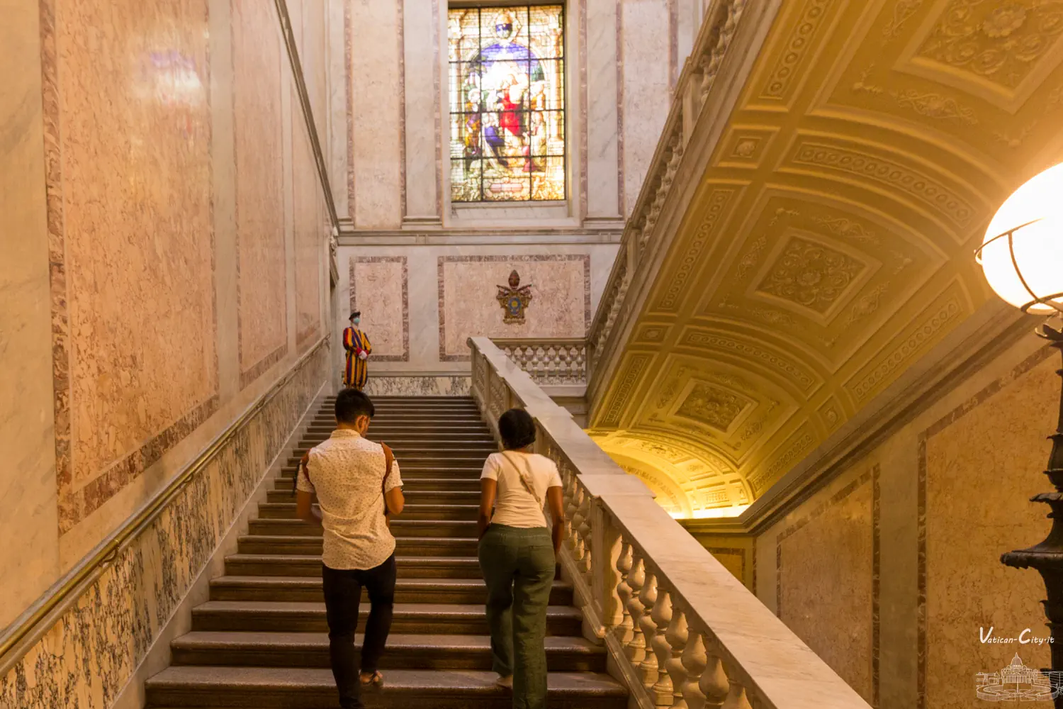 Vatican Museums Tour St. Peter's Basilica Stairs