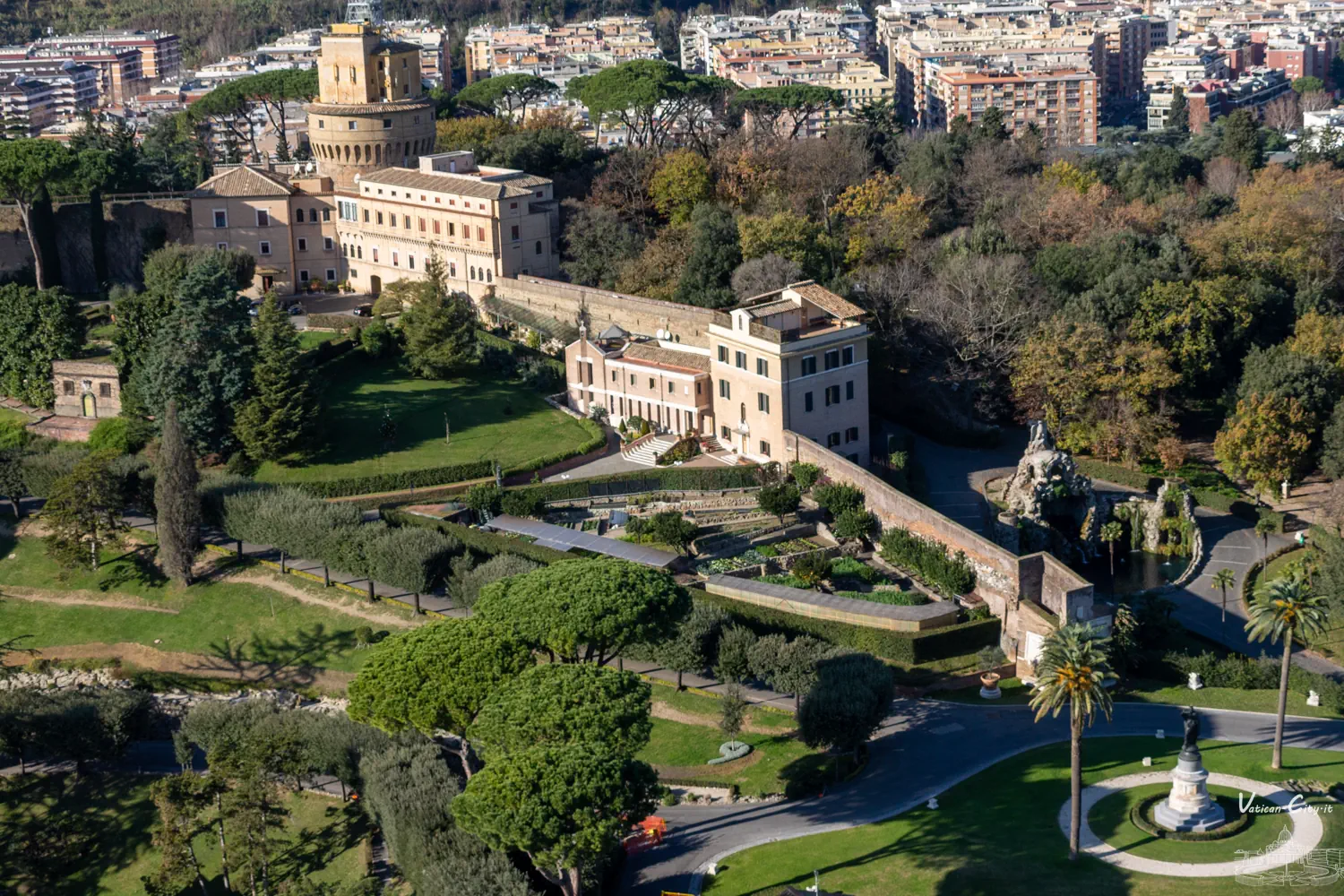Vatican Gardens Mater Ecclesiae